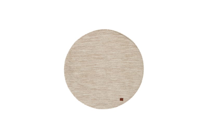 Birka Villamatto Pyöreä 300 cm, Luonnonväri