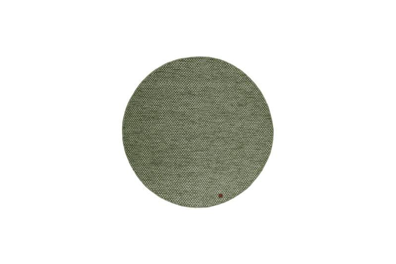 Torekov villamatto pyöreä 240 cm, Vihreä