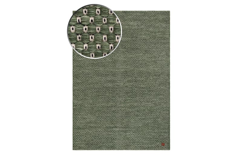 Torekov villamatto 160x230 cm - Vihreä - Kodintekstiilit & matot - Matto - Moderni matto - Villamatto