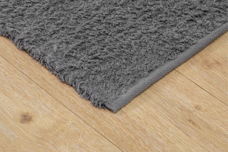 Falsterbo puuvillamatto 160x230 cm - Harmaa - Kodintekstiilit & matot - Matto - Moderni matto - Puuvillamatto