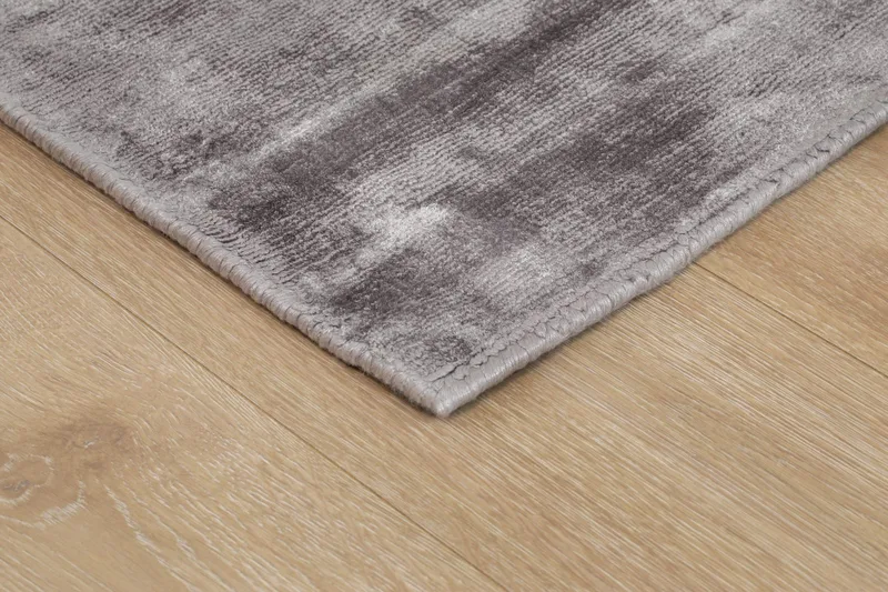 Tribeca viskoosimatto 160x230 cm suorakaide - Harmaa - Kodintekstiilit & matot - Matto - Moderni matto - Viskoosimatto & keinosilkkimatto