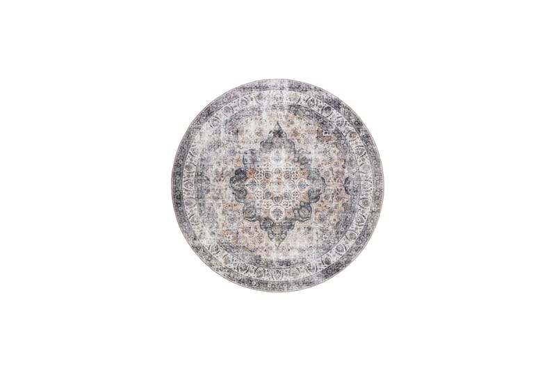 Tarfaya Frye-matto Pyöreä 240 cm, Luonnonväri