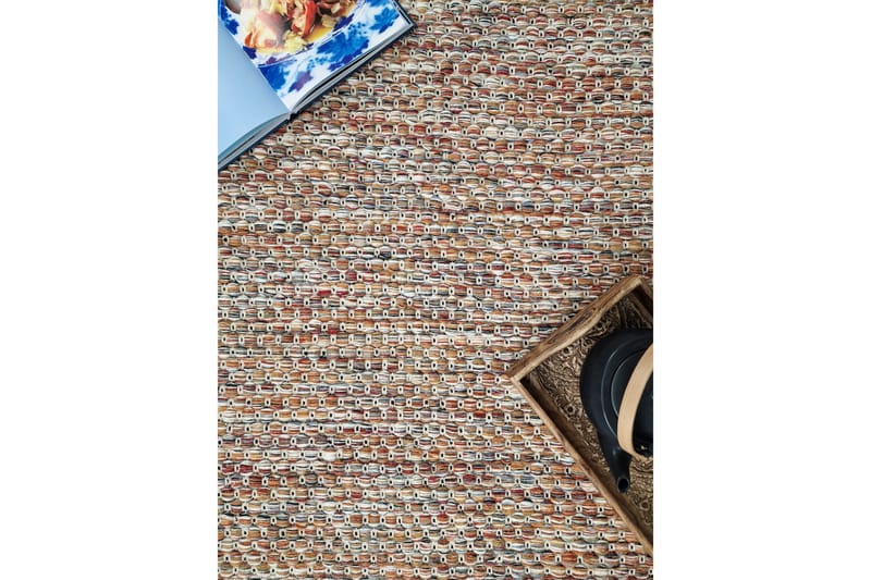 Torekov villamatto 75x150 cm - Monivärinen - Kodintekstiilit & matot - Matto - Moderni matto - Villamatto