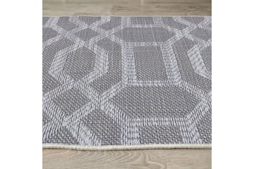 Magma Puuvillamatto 80x200 cm Suorakaide - Harmaa - Kodintekstiilit & matot - Matto - Moderni matto - Puuvillamatto