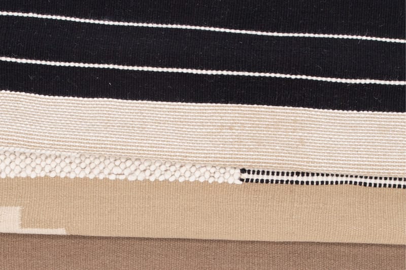Aston Villamatto 160x230 cm Suorakulmainen - Ruskea - Kodintekstiilit & matot - Matto - Moderni matto - Villamatto