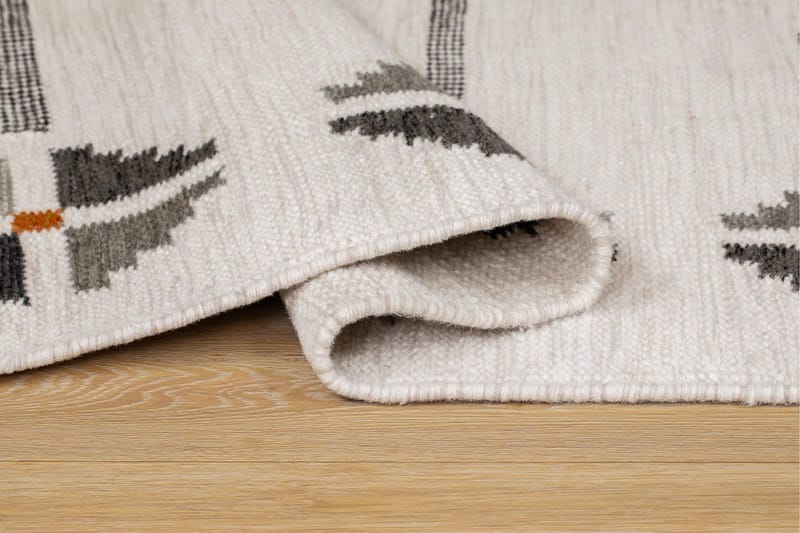 Avesta Villamatto 200x300 cm Suorakaide - Harmaa - Kodintekstiilit & matot - Matto - Moderni matto - Villamatto