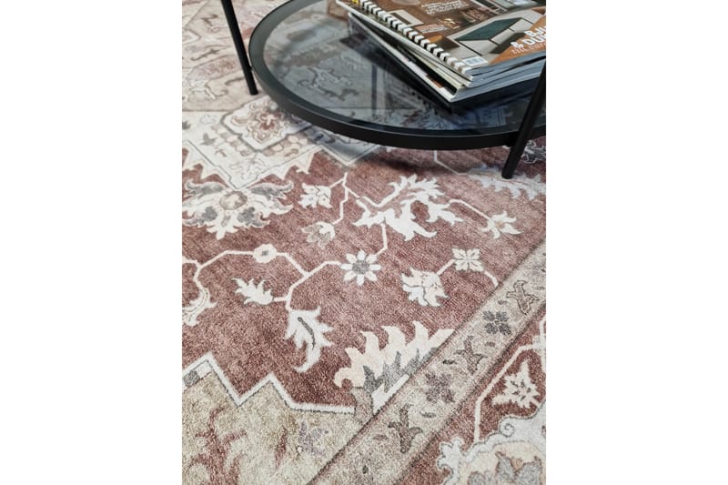 Dolce Wiltonmatto 200x290 cm Suorakaide - Taupe - Kodintekstiilit & matot - Matto - Moderni matto - Wilton-matto