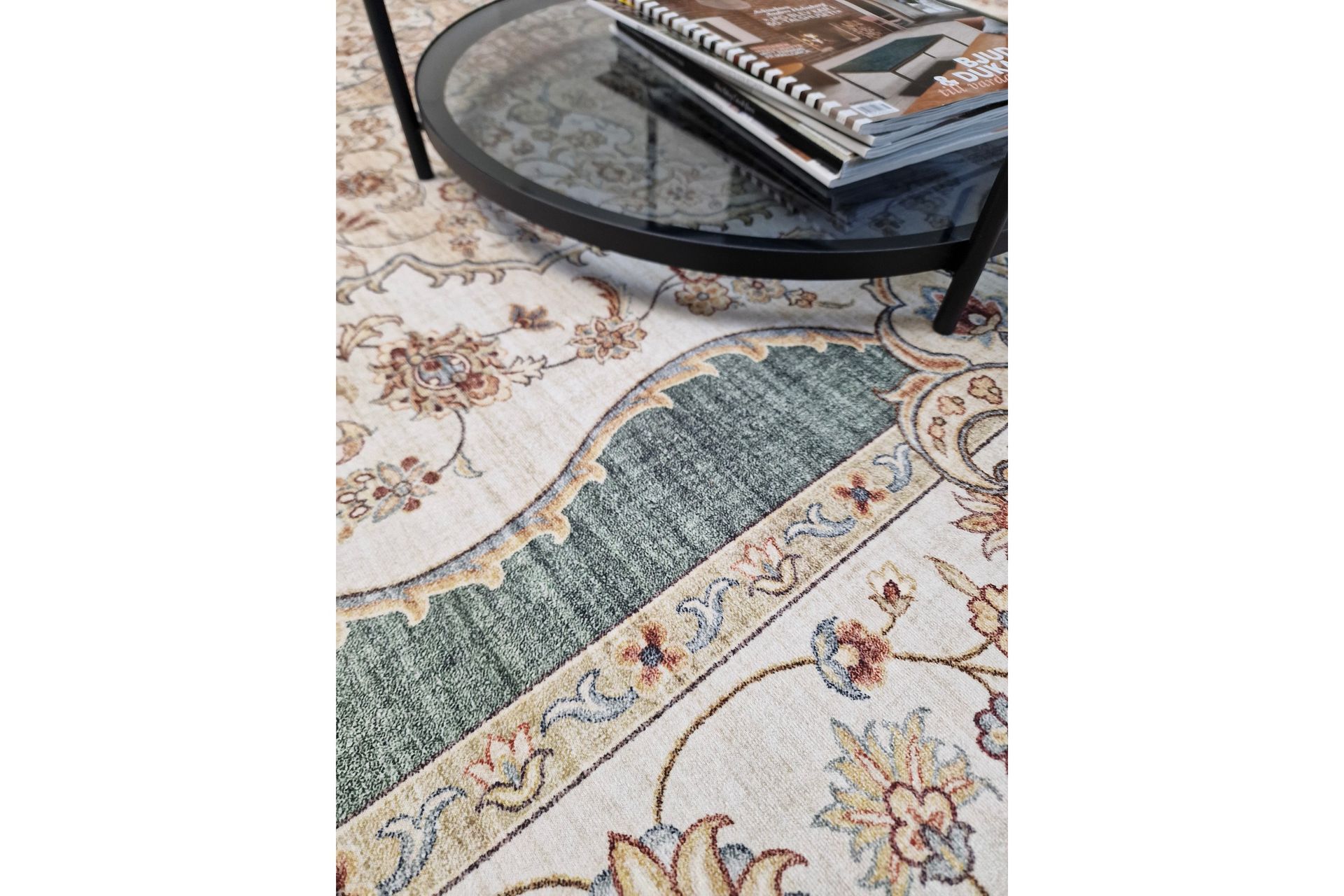 Dolce Wiltonmatto 200x290 cm Suorakaide - Vihreä - Kodintekstiilit & matot - Matto - Moderni matto - Wilton-matto