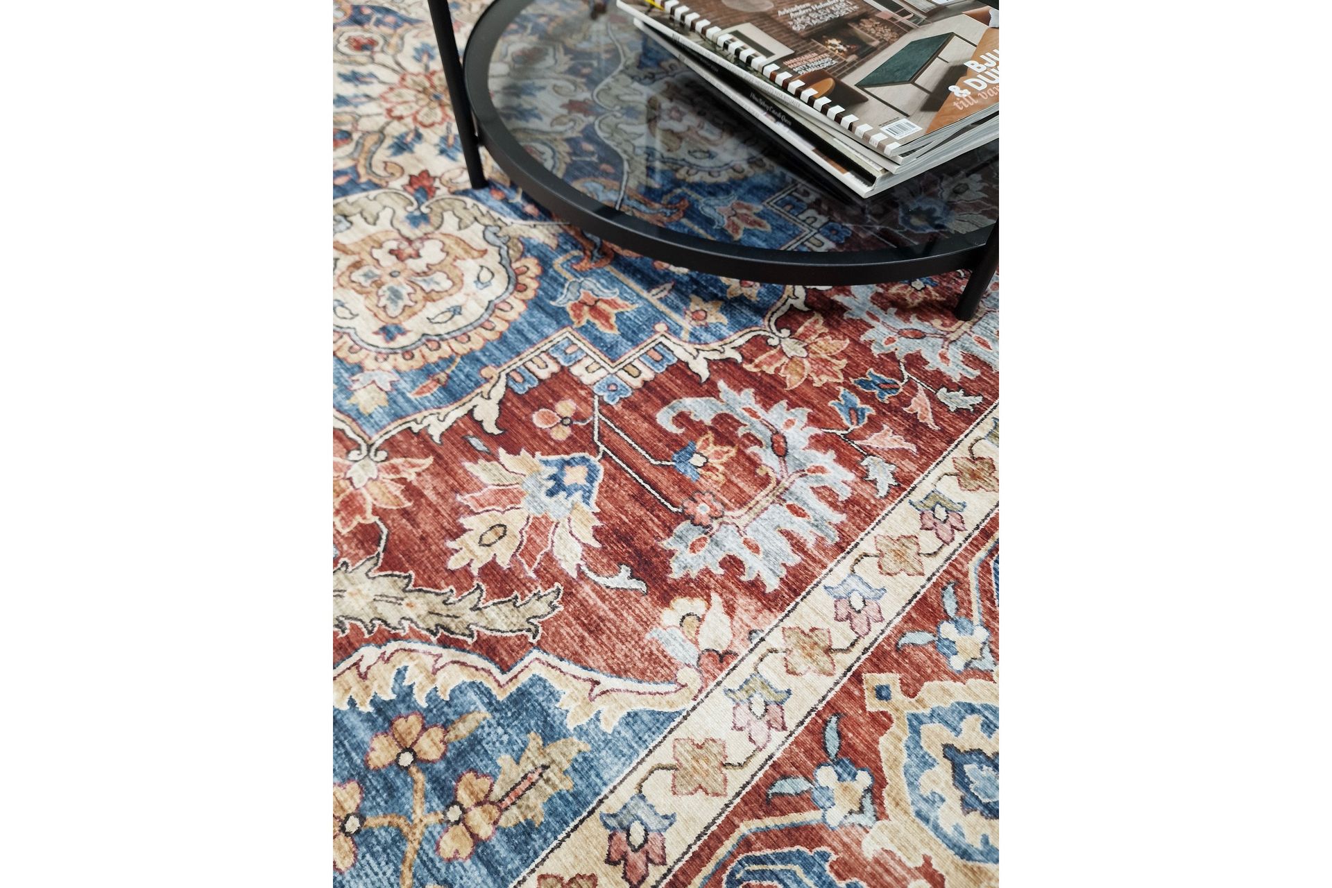 Dolce Wiltonmatto 200x290 cm Suorakaide - Punainen - Kodintekstiilit & matot - Matto - Moderni matto - Wilton-matto