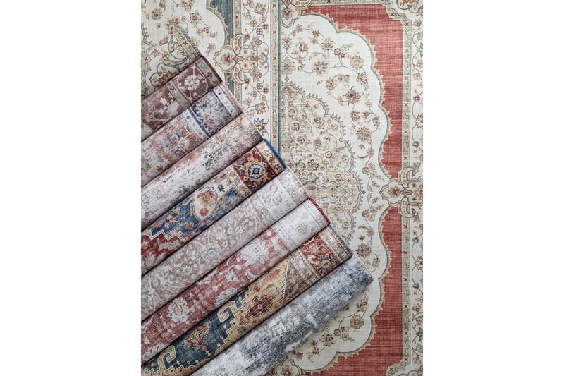 Dolce Wiltonmatto 240x340 cm Suorakaide - Punainen - Kodintekstiilit & matot - Matto - Moderni matto - Wilton-matto