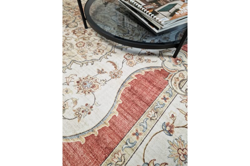 Dolce Wiltonmatto 240x340 cm Suorakaide - Punainen - Kodintekstiilit & matot - Matto - Moderni matto - Wilton-matto