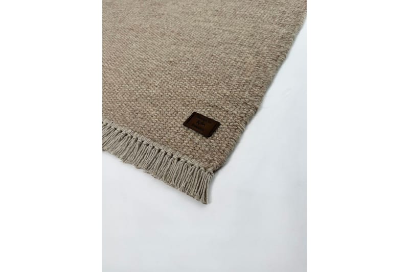 Eden Villamatto 140x200 cm Suorakaide - Beige - Kodintekstiilit & matot - Matto - Moderni matto - Villamatto