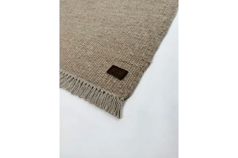 Eden Villamatto 160x230 cm Suorakaide - Beige - Kodintekstiilit & matot - Matto - Moderni matto - Villamatto