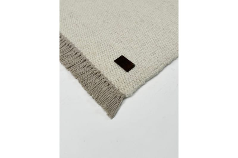 Eden Villamatto 160x230 cm Suorakaide - Kreemi - Kodintekstiilit & matot - Matto - Moderni matto - Villamatto