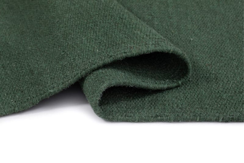 Eden Villamatto 200x300 cm Suorakaide - Smaragdinvihreä - Kodintekstiilit & matot - Matto - Moderni matto - Villamatto