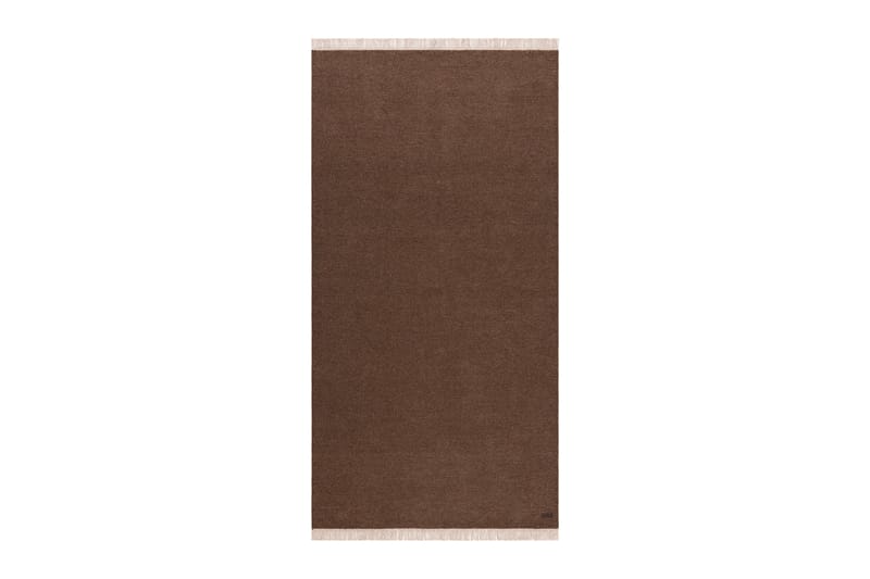 Eden Villamatto 75x230 cm Suorakaide - Ruskea - Kodintekstiilit & matot - Matto - Moderni matto - Villamatto