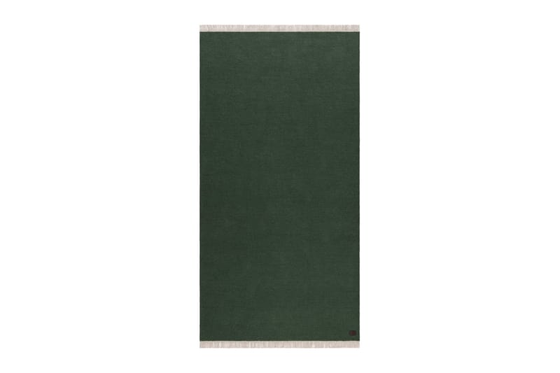 Eden Villamatto 75x230 cm Suorakaide - Smaragdinvihreä - Kodintekstiilit & matot - Matto - Moderni matto - Villamatto