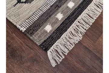 Fagersta Villamatto 160x230 cm Suorakulmainen - Harmaa - Kodintekstiilit & matot - Matto - Moderni matto - Villamatto