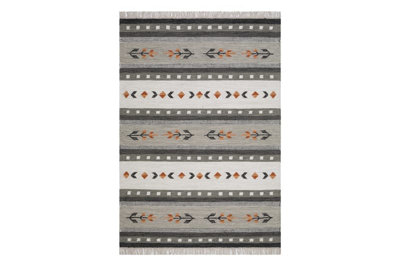 Fagersta Villamatto 160x230 cm Suorakulmainen - Harmaa - Kodintekstiilit & matot - Matto - Moderni matto - Villamatto