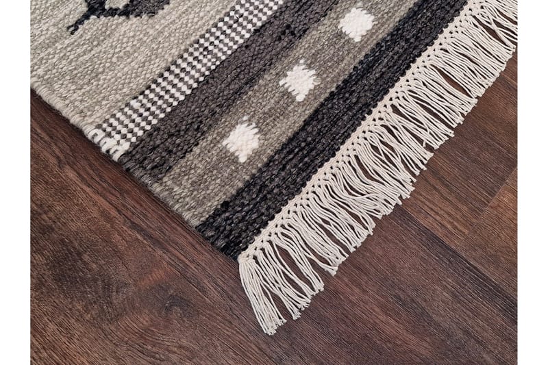 Fagersta Villamatto 200x300 cm Suorakulmainen - Harmaa - Kodintekstiilit & matot - Matto - Moderni matto - Villamatto