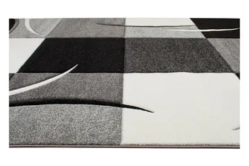 Friezematto London Patch 200x290 cm Musta - Musta - Kodintekstiilit & matot - Matto - Moderni matto - Wilton-matto