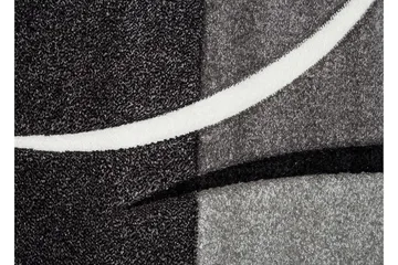 Friezematto London Patch 200x290 cm Musta - Musta - Kodintekstiilit & matot - Matto - Moderni matto - Wilton-matto
