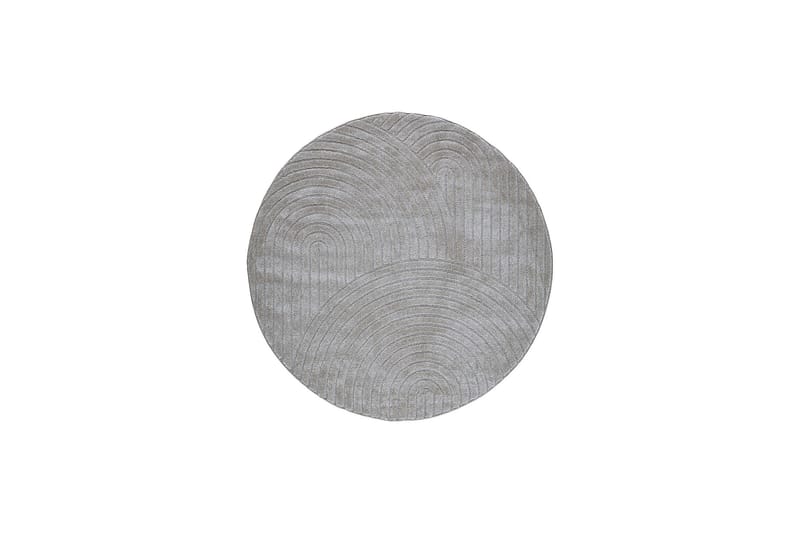 Genova Wiltonmatto 160x160 cm Pyöreä - Harmaa - Kodintekstiilit & matot - Matto - Moderni matto - Wilton-matto