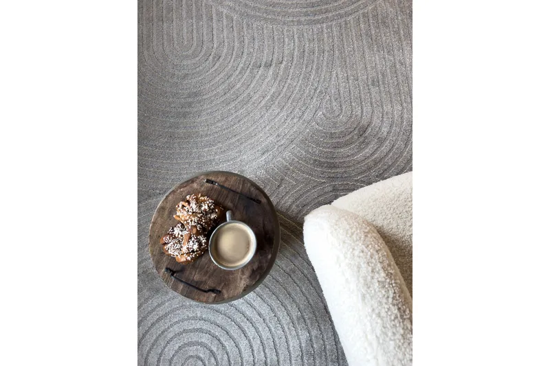 Genova Zen Wiltonmatto 280x380 cm Suorakaide - Harmaa - Kodintekstiilit & matot - Matto - Moderni matto - Wilton-matto