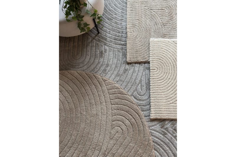 Genova Zen Wiltonmatto 280x380 cm Suorakaide - Harmaa - Kodintekstiilit & matot - Matto - Moderni matto - Wilton-matto