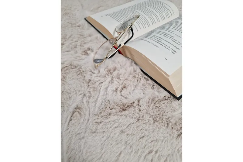 Heaven Deluxe Matto 160x230 cm - Luonnonväri - Kodintekstiilit & matot - Matto - Moderni matto - Nukkamatto