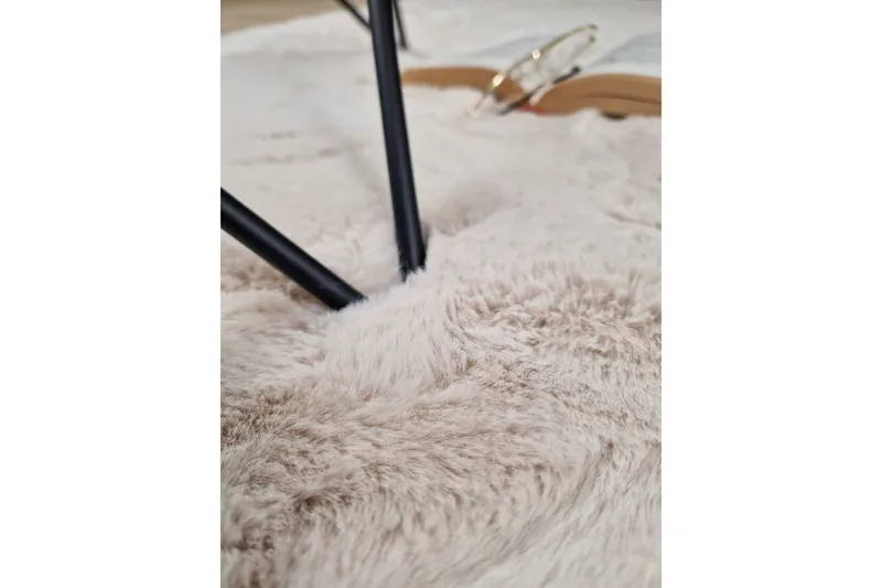 Heaven Deluxe Matto 160x230 cm - Luonnonväri - Kodintekstiilit & matot - Matto - Moderni matto - Nukkamatto