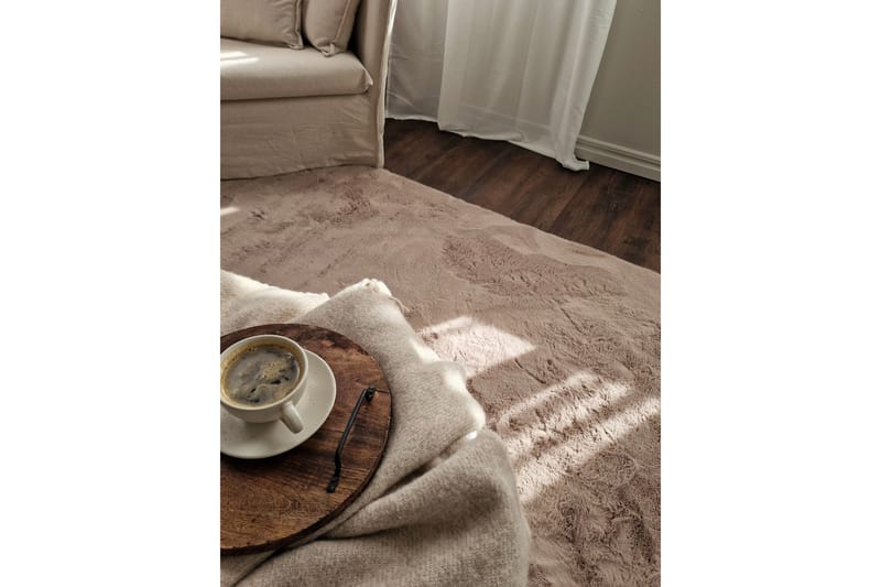 Heaven Deluxe Matto 160x230 cm - Taupe - Kodintekstiilit & matot - Matto - Moderni matto - Nukkamatto