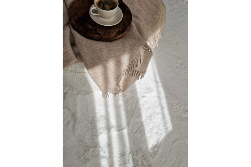 Heaven Deluxe Matto 240x340 cm - Valkoinen - Kodintekstiilit & matot - Matto - Moderni matto - Nukkamatto