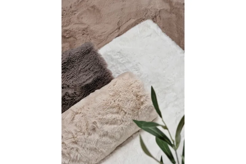 Heaven Deluxe Matto 80x150 cm - Taupe - Kodintekstiilit & matot - Matto - Moderni matto - Nukkamatto