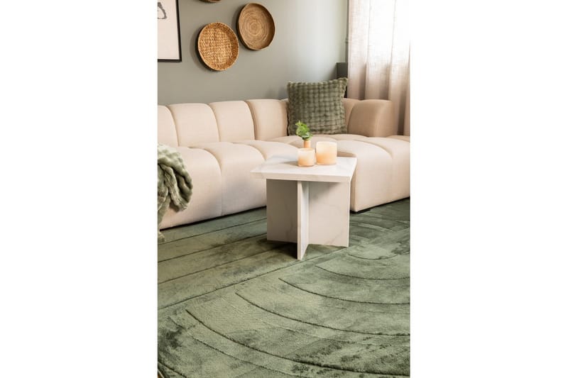 Heaven Trend Koneella kudottu matto 160x230 cm - Vihreä - Kodintekstiilit & matot - Matto - Moderni matto - Wilton-matto