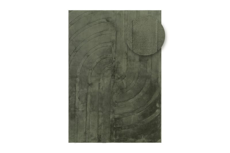 Heaven Trend Koneella kudottu matto 160x230 cm - Vihreä - Kodintekstiilit & matot - Matto - Moderni matto - Wilton-matto