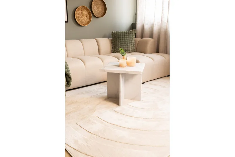 Heaven Trend Koneella kudottu matto 200x290 cm - Beige - Kodintekstiilit & matot - Matto - Moderni matto - Wilton-matto