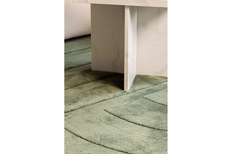 Heaven Trend Koneella kudottu matto 200x290 cm - Vihreä - Kodintekstiilit & matot - Matto - Moderni matto - Wilton-matto