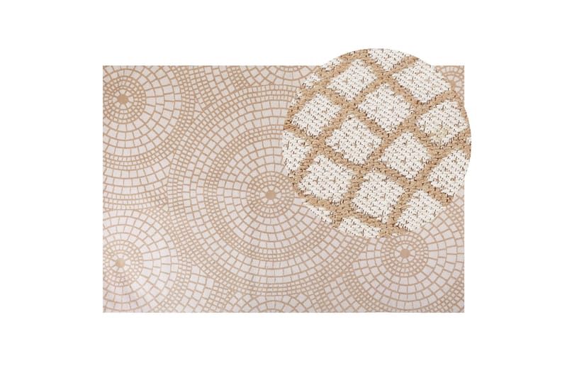 Juuttimatto Ariba 200x300 cm - Beige - Kodintekstiilit & matot - Matto - Moderni matto - Juuttimatto & Hamppumatto