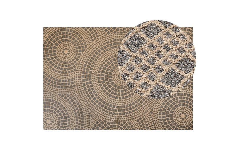 Juuttimatto Ariba 200x300 cm - Harmaa - Kodintekstiilit & matot - Matto - Moderni matto - Juuttimatto & Hamppumatto