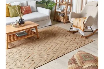 Juuttimatto Daday 160x230 cm - Beige - Kodintekstiilit & matot - Matto - Moderni matto - Juuttimatto & Hamppumatto