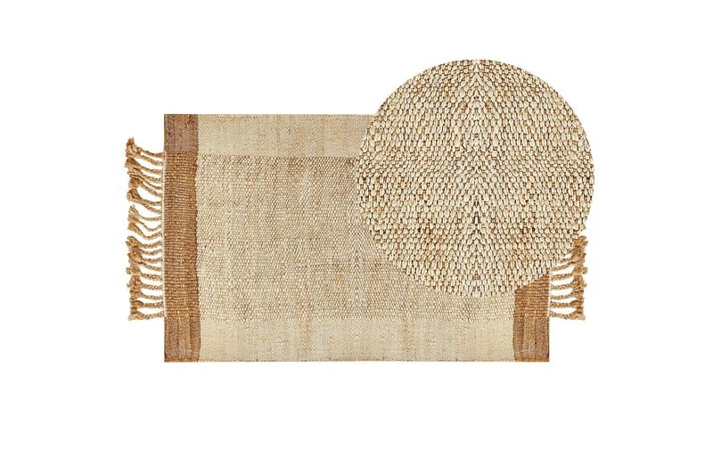 Juuttimatto Dedemli 80x150 cm - Beige - Kodintekstiilit & matot - Matto - Moderni matto - Sisalmatto