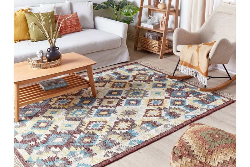 Juuttimatto Fener 160x230 cm - Beige - Kodintekstiilit & matot - Matto - Moderni matto - Juuttimatto & Hamppumatto