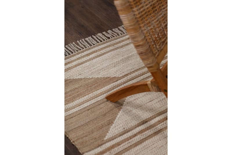 Juuttimatto Surat 200x300 cm Luonnollinen/Kermanvaalea - Luonnonväri/Kermanvalkoinen - Kodintekstiilit & matot - Matto - Moderni matto - Juuttimatto & Hamppumatto