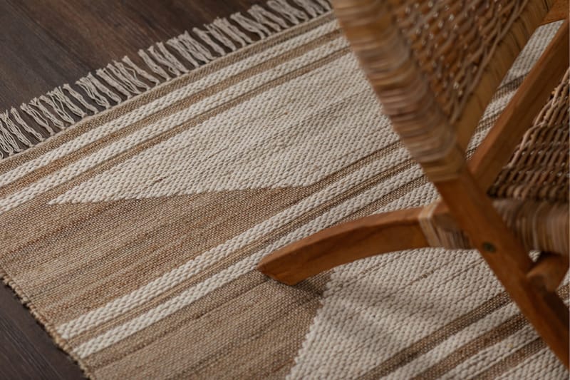 Juuttimatto Surat 200x300 cm Luonnollinen/Kermanvaalea - Luonnonväri/Kermanvalkoinen - Kodintekstiilit & matot - Matto - Moderni matto - Juuttimatto & Hamppumatto