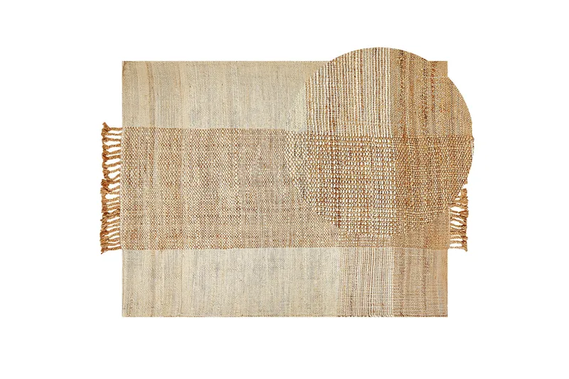 Juuttimatto Hamzalar 160x230 cm - Beige - Kodintekstiilit & matot - Matto - Moderni matto - Juuttimatto & Hamppumatto