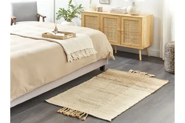 Juuttimatto Hamzalar 80x150 cm - Beige - Kodintekstiilit & matot - Matto - Moderni matto - Juuttimatto & Hamppumatto