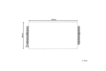 Juuttimatto Karkin 80x150 cm - Beige - Kodintekstiilit & matot - Matto - Moderni matto - Sisalmatto