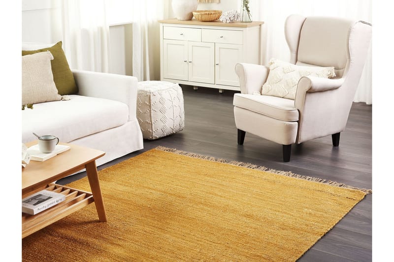 Juuttimatto Lunia 160x230 cm - Beige - Kodintekstiilit & matot - Matto - Moderni matto - Juuttimatto & Hamppumatto