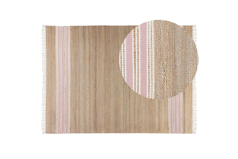 Juuttimatto Mirza 160x230 cm - Beige - Kodintekstiilit & matot - Matto - Moderni matto - Juuttimatto & Hamppumatto